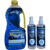 Resim Goodyear Araç Bakım Seti Cam Suyu 1.8l + Buğu Önleyici + Buz Çözücü 