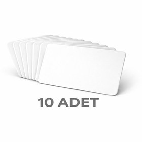 Resim Rfgate Nfc Kart Dijital Kartvizit Ntag213 Beyaz - 10 Adet 