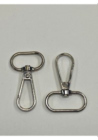 Resim Karantuhafiye Çanta Kancası / Klasik Model/ 2 Li Set Gümüş Gümüş 