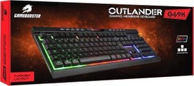 Resim Gamebooster GB-G69K Rainbow Kablolu Oyuncu Klavyesi 