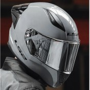 Resim LS2 Rapıd 2 Race Nardo Gri Fullface Motosiklet Kaskı Gri Camlı 