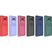 Resim Xiaomi Poco X3 Kılıf Zore Kartix Kapak 