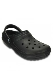 Resim Crocs Classic Lined Clog Kadın Sabo Terlik Black 