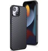 Resim Iphone Uyumlu 13 Magsafe Karbon Fiber Kevlar Tpu Telefon Kılıfı 