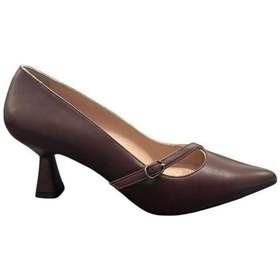 Resim Kemal Tanca 871 8556 Kadın Topuklu Stiletto Ayakkabı Bordo 
