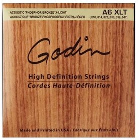 Resim Godin XLT Phos Bronze Akustik Gitar Teli (10-47) 