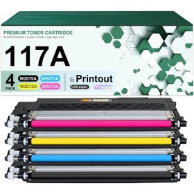 Resim HP W2070A W2071A W2073A W2072A Color Laser MFP 150a 150nw 178nwg 178nw 179fwg 179fnw Printers 