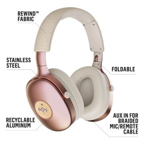 Resim Marley Positive Vibration Xl Anc Kulaklık: Kulak Üstü Kablosuz Aktif Gürültü Engelleyici Bluetooth K 