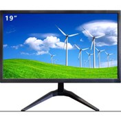 Resim 19" LED Profesyonel Monitör | HDMI VGA Rca USB Girişli | Uzaktan Kumandalı | Dahili Hoparlörlü 