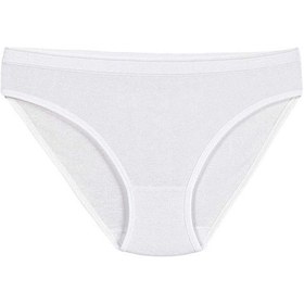 Resim 6 Adet Yıldız Bayan Ribana Bikini Külot Beyaz 3700 Beyaz 