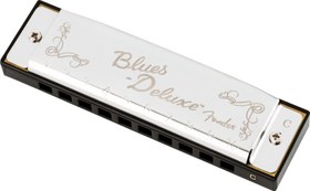 Resim Fender 0990701001 Blues Deluxe Do (C) Majör Mızıka | Başlangıç ve Profesyoneller İçin Standart C Majör Diatonik Mızıka 