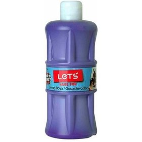 Resim Lets Guaj Boya 500 ML Plastik Mor L-5105 