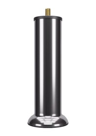 Resim Baza Ayağı 20 Cm 3/8 Vidalı 6 Lı Set Metal Krom Yatak Mobilya Ayağı Kalın Vida Krom 3/8 20 Cm 