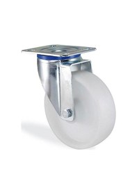 Resim Poliamid Döner Teker 80 Mm Çok Renkli 