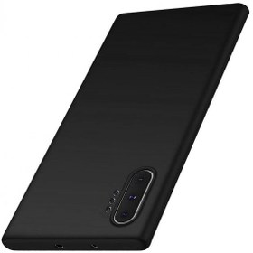 Resim Microcase Samsung Galaxy Note 10 Plus Premium Matte Silikon Kılıf - Siyah 