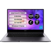 Resim Huawei Matebook D14 Intel Core i5-1155G7 8GB 512GB SSD 14" W11 Dizüstü Bilgisayar (Huawei Türkiye Garanti) 