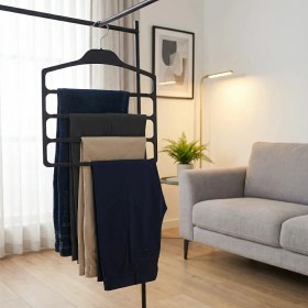 Resim Koçtaş Soft Touch Pantalon Askısı Sıyah 