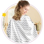 Resim Babyjem Emzirme Önlüğü 081 Gri Çizgi 