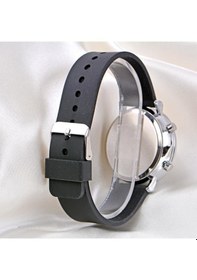 Resim Unisex Gümüş Renk Led Kadın Saat Orta Kasa Yetişkin Çocuk Kol Saati St-304118 