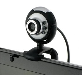 Resim 3C Store Bilgisayar Pc Dizüstü Masaüstü Web Kamerası Içın Usb2.0 Web Kamerası 6 LED Gece Işığı Hd Web Kamerası Mıc (Yurt Dışından) 