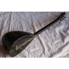 Resim Cura Saz Parlak Siyah Saz Cura Tam Set 