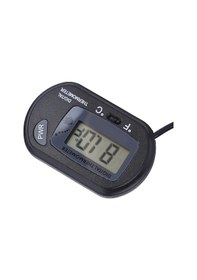 Resim Xindoker Akvaryum Su Sıcaklığı Ölçer - Lcd Ekranlı, Kolay Okunur, 1 C Hassasiyetli, Sıcaklık Aralığı -50 C/+70 C, Su Geçirmez, Plastik, Siyah 
