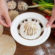 Resim 1 adet Kolay Çıkarılabilir Yapışmaz Mantı ve Baozi Kalıbı - Gıda Güvenli ABS Plastik, Düzgün Börekler, Pastalar ve Evde Mantılar için Mükemmel, Dikişsiz Tasarım, DIY Pişirme, Mantı Yapımı Aracı için Hızlı Mutfak Aleti | Kolay Mantı Yapıcı | Dayanıklı Mutfak Aracı, Baozi Yapımı 