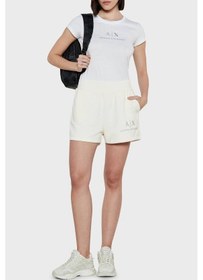 Resim Armani Exchange Bayan Short Xw001052 Af11851 U1003 Bej Bej 