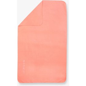 Resim Mikrofiber Havlu - L Boy - Mercan Rengi - 80 × 130 cm 