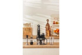 Resim Allians Çok Fonksiyonlu Mutfak Robotu Siyah Gri, Pratik ve Hızlı Hazırlık 