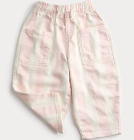 Resim Çizgili Çocuk Pantolon - Pembe / 4-5 Y 