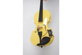 Resim Die Grup Akustik Keman Için Piezo Temaslı Manyetik Pickup - 6.35MM Jak 
