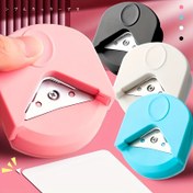 Resim Kompakt Hassas Fotoğraf ve Kağıt Kenar Kesici, Taşınabilir Paslanmaz Çelik Yuvarlak Köşe Kesici, Scrapbooking ve El Sanatları için Manuel Kenar Kesici, Elektronik veya Ana Kart Dahil Değil, Scrapbook Kenar Kesici | Dekoratif Kenar Kesici | Hassas Kenar Kesici 