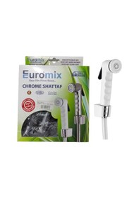 Resim Euromix Taharetmatik Şaddaf Takımı Plastik Taharatmatik Seti Beyaz 