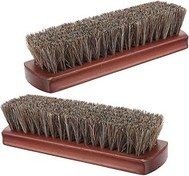 Resim SEWOART Ayakkabı Fırçası Seti 2 Adet Ayakkabılar İçin at Kılı Fırçası Ayakkabı Cilalama Seti Bot Fırçası Temizleme Ve Parlatma İçin 
