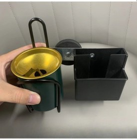 Resim Xuweiwei 1 Pc Çok Amaçlı Manyetik Kül Tablası Ve Telefon Tutucu Kamyon Traktörler İçin Dayanıklı Plastik 