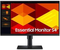 Resim Samsung 24" Essential S4 LS24D400GAUXUF 5 Ms 100 Hz Fhd IPS Monitör 