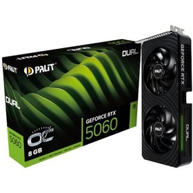 Resim Palit Geforce Rtx5060 Dual Oc 8gb 128bit Gddr7 Ekran Kartı 