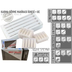 Resim Tattoo Dövme İğneleri 100 İğne + 100 Uç 