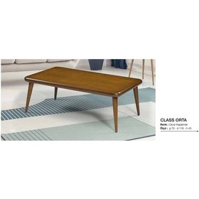 Resim Orta Sehpa Osm Class Model Parlak Ceviz Kayın Torna Retro Ayak Ku (490844304) 