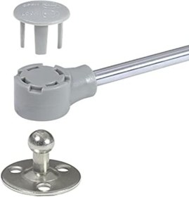 Resim Yıldızan TTKTEKNOLOJİ 4 ADET STD Dolap Amortisörü Gazlı Piston Kapak Hidroliği 27 cm 80N KRK 395519 