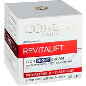 Resim L'Oreal Paris Revitalift Kırışıklıklar için Gece Kremi 50 ML 