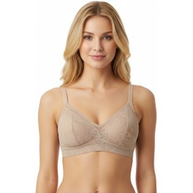 Resim Bonbon Kadın Tül Dantelli Balensiz Spor Sütyen Bb2099 Pembe 