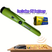 Resim Huifeng Güç 9V Metal Dedektörü - Hafif, Taşınabilir, Süper Basit Kullanım, Yüksek Doğruluk, Açık Hava Hazinesi Arama ve Kayıp Eşya Arama İçin İdeal, 9V Pil Dahil, Açık Hava Hazinesi Arama Ekipmanı|Kompakt Metal Dedektörü|Dayanıklı Plastik Gövde, Metal Dedektörü 