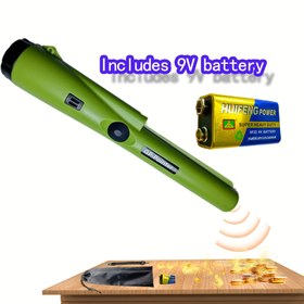 Resim Huifeng Güç 9V Metal Dedektörü - Hafif, Taşınabilir, Süper Basit Kullanım, Yüksek Doğruluk, Açık Hava Hazinesi Arama ve Kayıp Eşya Arama İçin İdeal, 9V Pil Dahil, Açık Hava Hazinesi Arama Ekipmanı|Kompakt Metal Dedektörü|Dayanıklı Plastik Gövde, Metal Dedektörü 