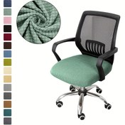 Resim Esnek kumaşlı, makinede yıkanabilir, ayarlanabilir kayışlı, polyester ve naylon karışımıyla yapılmış 1 adet klasik tasarımlı sandalye kılıfı 