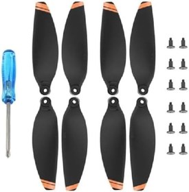 Resim DJI Mini 2 / SE Yedek Pervane Turuncu çizgili, Farklı Marka Farklı Modele UYMAZ 