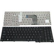 Resim Notespare Vestel ile Uyumlu Onyx 156X-I3311-D50-W8 C, 156X-I3312-D50-W8 C Notebook Klavye Siyah TR 