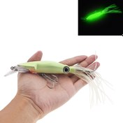Resim 1PC 40g Kalamar Jig Etek Deniz Balıkçılığı Aksesuarları, Tuzlu Su Mürekkep Balığı Jigging Ahtapot Balıkçılık Yemleri, Sert Yem Yapay Wobbler Swimbait 