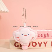 Resim Silver1 Diy Hediye Sevimli Biblolar Yaratıcı Kadın Hediye Öğrenciler Kolye Peluş Anahtarlık Kitap Çantası Kolye (Yurt Dışından) 